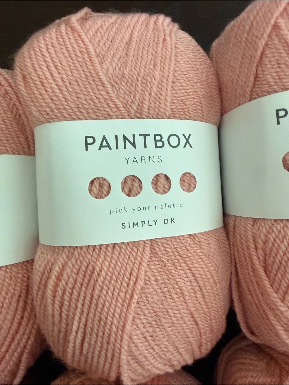 Paintbox Blush Pink Yarn - 5 Skeins
